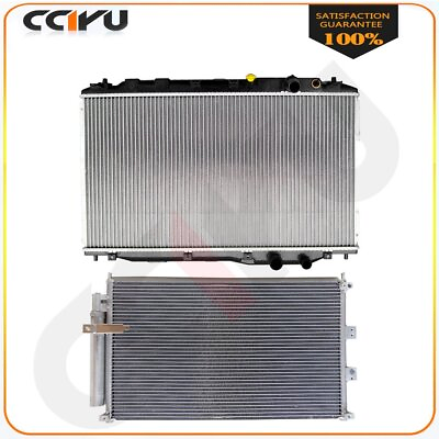 Aluminum Radiator And AC Condenser Assembly For 2006 2007 2008 2011 Honda Civic $88.88