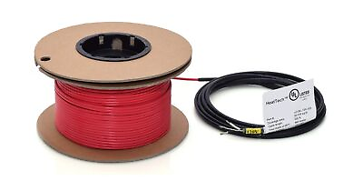 #ad 100sqft HeatTech Electric Radiant Floor Heating Cable 120V 400ft long Heati... $424.74