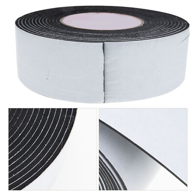 #ad Soundproofing Weather Seal Strip Insulation Door Pipeline Foam Tape $8.95