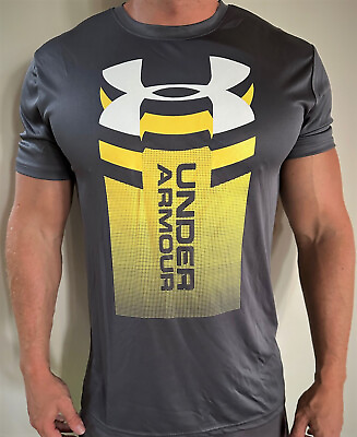#ad UA Under Armour Men#x27;s Arrow Logo Tee Top Athletic Muscle Gym Shirt New With Tags $21.59
