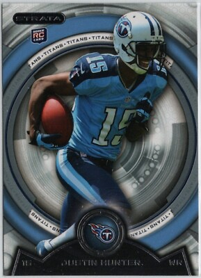 #ad 2013 Topps Strata Justin Hunter Rookie Card #136 $1.99