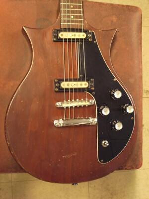 #ad YAMAHA Electric Guitar SX 60 Brown Vintage 1970 W Gig Bag Used Product USED $663.00