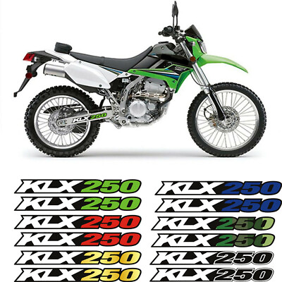 #ad For KAWASAKI KLX 250 R KLX250S 250SF 1994 2022 Swingarm Stickers Decals Stripes $12.59