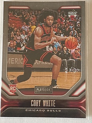 #ad Coby White 2019 20 Panini Chronicles Playbook RC #193 Chicago Bulls QUANTITY $1.25