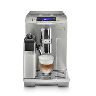 #ad DeLonghi Prima Donna Lattecrema Automatic Espresso Machine Silver ECAM28465M $899.95