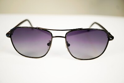 #ad Vintage ROBERT MARC Black Aviator Sunglasses Hand Made in France 785 394 $149.00