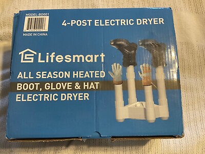 #ad Life Smart BD001 Lifesmart 4 Post Fast Airflow Boot Dryer $38.25