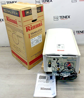 #ad Rinnai V65iN Indoor Tankless Water Heater Natural Gas 150K BTU Y 7 #4987 $250.00