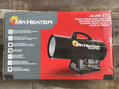 #ad Mr Heater 38000 Btu Quiet Burner Technology Forced Air Propane Heater $110.00