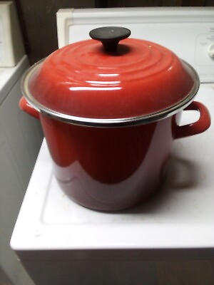 #ad Cooking pot in red color $50.00