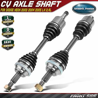 #ad 2x Front Left amp; Right CV Axle Assembly for Dodge Neon SRT 4 2003 2005 L4 2.4L $107.98