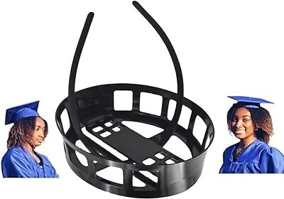 #ad #ad New Adjustable Grad Cap Remix Secures Headband Insert Graduation Cap Holder $11.40