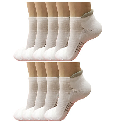 #ad 9pair Mens Low Cut Ankle Cotton Comfortable Athletic Cushion Sport Running Socks $17.99