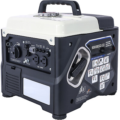 #ad Portable Inverter Generator 1200W Ultra Quiet Gas Operation Powered Generator $267.53