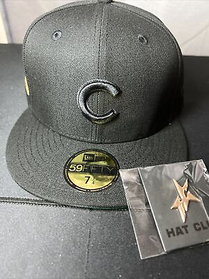 #ad HAT CLUB NEW ERA CHICAGO CUBS 2005 WORLD SERIES GOLD DIGGERS Fitted Hat 7 1 4 $79.95