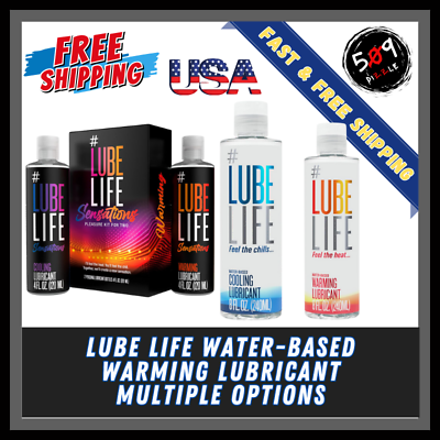 #ad LubeLife Sensation Pleasure Kit Water Based Cooling amp; Warming Personal Lubricant $13.32