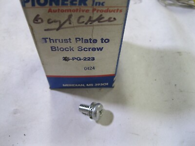 #ad Pioneer PG223 Camshaft Thrust Plate Bolt Chevy 230 250 293 $7.89