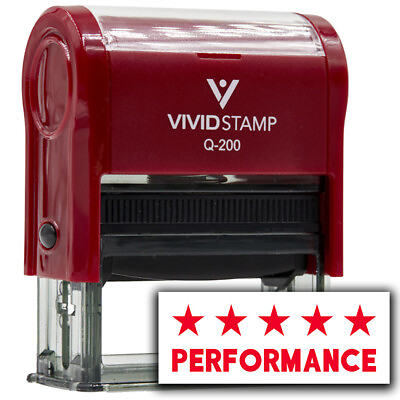 #ad Vivid Stamp Performance Self Inking Rubber Stamp $11.87