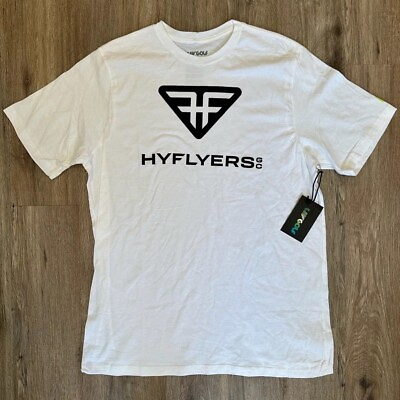 #ad NWT LIV Golf HYFLYERS GC White Logo T Shirt Phil Mickelson Men’s Size Large $29.95
