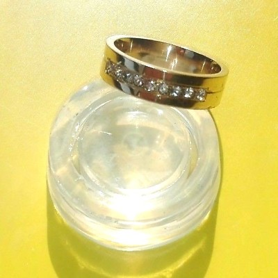 #ad Clear silicone UNISEX Ring mold. .Size 9.5 10.5 12 13. K 01 $5.00