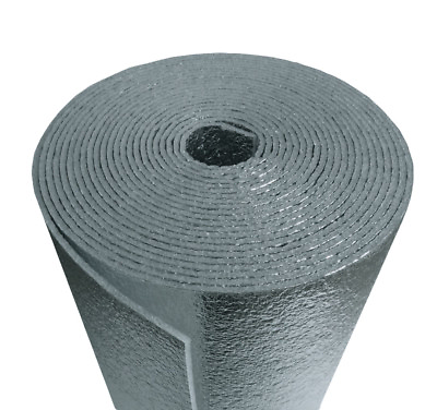 #ad 600 sqft NASATEK Reflective Foam Core 1 8quot; thick Insulation Vapor Barrier 4x150 $254.44