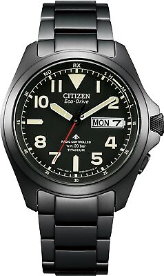 #ad CITIZEN Watch Promaster 20 atm waterproof radio wave solar day amp; date a... $653.94