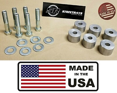 #ad SR Aluminum FOR 87 02 Jeep Wrangler YJ TJ 1quot; Transfer Case Drop Kit Made in USA $26.95