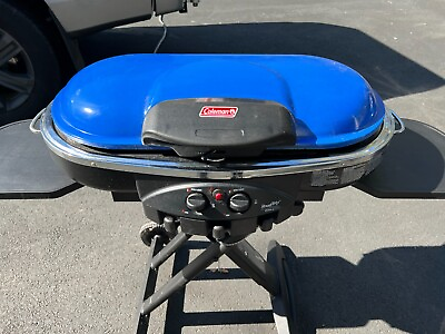 #ad Coleman Roadtrip Portable Propane Grill Collapsible with wheels $80.00