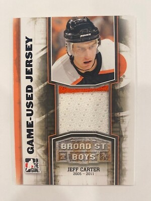 #ad 2011 2012 ITG In The Game Broad Street Boys Game Used Jersey Jeff Carter M12 C $10.00