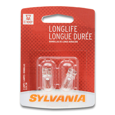#ad Sylvania Long Life 2 Pack 2821LL Light Bulb Side Marker License Parking ve $6.57