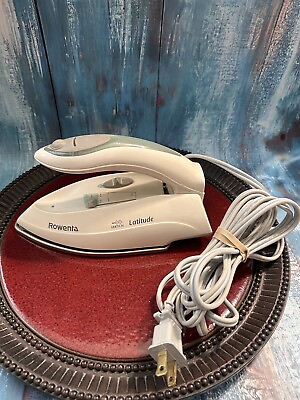 #ad Rowenta Latitude Small Collapsible Compact Travel Steam Iron Travel $45.00