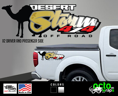 #ad fit nissan frontier offroad 4X4 Desert STORM pro4x Titan decal sticker wheels $32.00