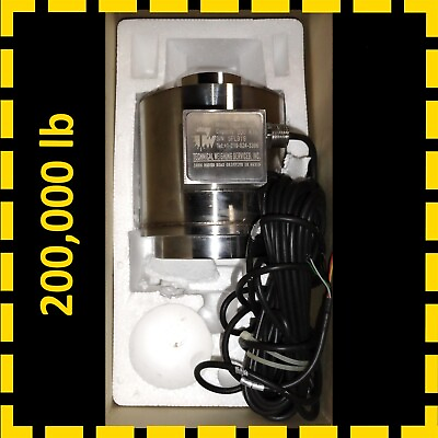 #ad NEW HIGH QUALITY LOAD CELL STAINLESS STEEL TECH WEIGHT TWCP1 200000lbs $695.00