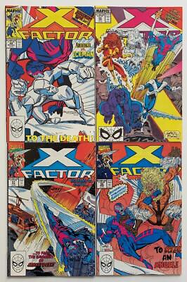 #ad X Factor #49 to #52. Marvel 1989 4 x High Grade issues. GBP 34.50