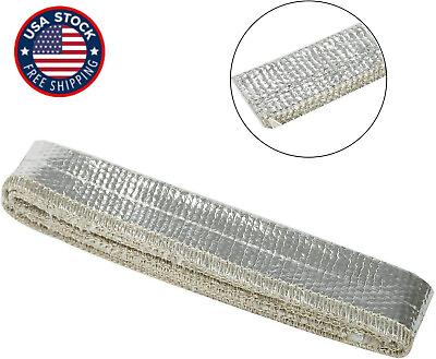 #ad 1 1 4#x27;#x27; Insulation Sleeve Metallic Heat Shield Sleeve Wire Hose Protect Cover 3#x27; $16.46