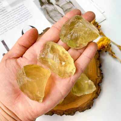 #ad Raw Rough Large Citrine Quartz Crystal Reiki Mineral Rocks Chunks Specimens Gift $7.85