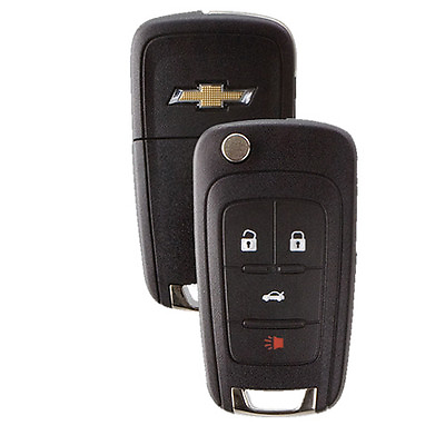 #ad New Flip Key Keyless Entry Remote Key Fob for Chevrolet 4 button with logo $18.99