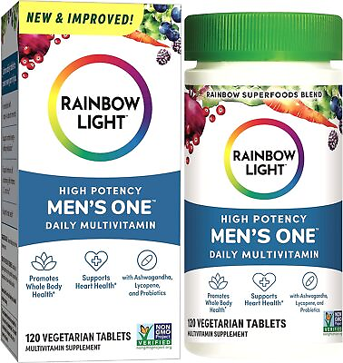 #ad #ad Rainbow Light Mens Multivitamin High Potency Immune Support 90 Count $66.88