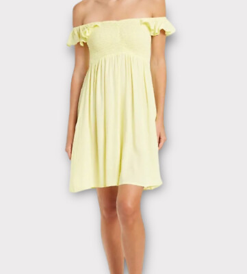 #ad Area Stars Women’s Dress Size XS Ruffle Cap Sleeve Mini Sundress Summer NWT $22.99