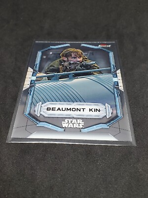 #ad Star Wars Topps Finest 2022 Base Silver Card Beaumont Kin 13 $3.14
