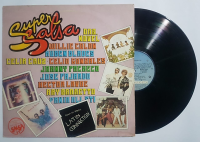 #ad Salsa Compilation LP Vinyl Record Fania Various Artists Made in Argentina 1982 $35.00