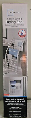 #ad Mainstays space saving drying rack. New in the box. $18.00