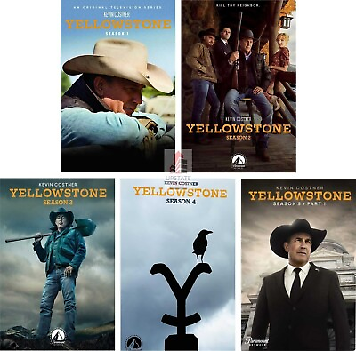 #ad #ad YELLOWSTONE the Complete Series 1 5 Seasons 1 2 3 4 5 21 Disc DVD Set 1 4 5 $27.89