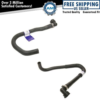#ad HVAC Inlet amp; Outlet Molded Heater Hose Pair Set of 2 for Volvo S60 S80 V70 XC70 $83.31