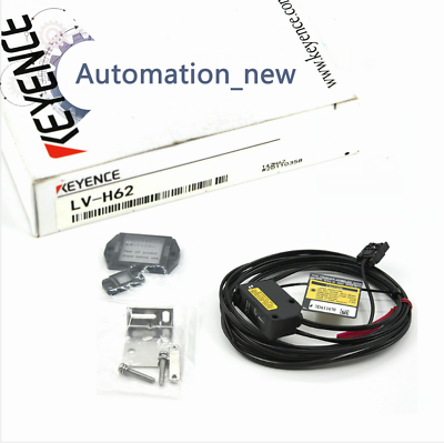 #ad NEW Keyence LV H62 Retro Reflective Long Distance Straight Beam Sensor Head $405.00