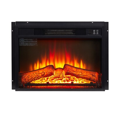 #ad Electric Fireplace Insert 23 1400W 120V Fits 80 TV Stand $150.77