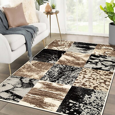 #ad Brentwood Distressed Trellis Rugs Stain Resistant Kid Friendly Indoor Area Rug $130.90