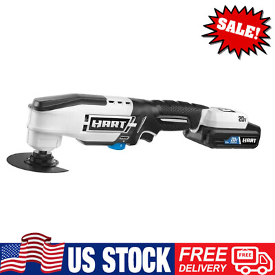 #ad Cordless Variable speed Oscillating Multi tool w 20 V 1.5 Ah Lithium Ion Battery $133.50