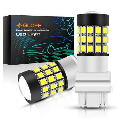 #ad GLOFE 3156 3157 LED Reverse Backup Light Bulb Lamp 39SMD White Super Bright 2X $16.76