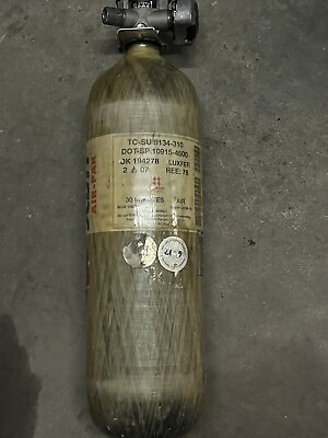 #ad SCOTT 4500psi 30min SCBA Bottle Cylinder Tank MFG 2007 $50.00